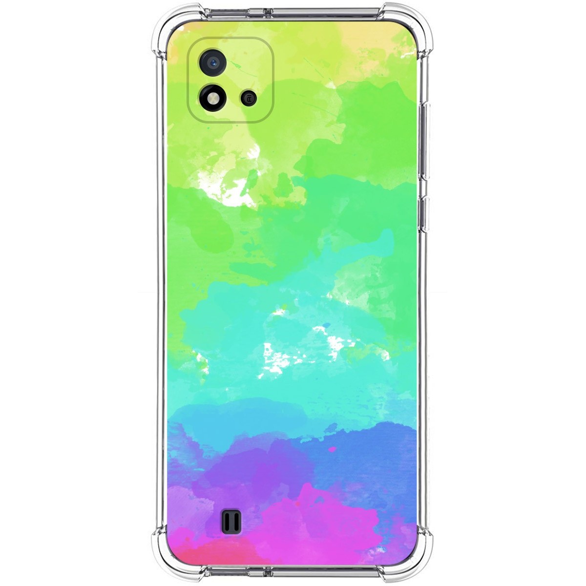 Funda Silicona Antigolpes para Realme C11 2021 diseño Acuarela 03 Dibujos