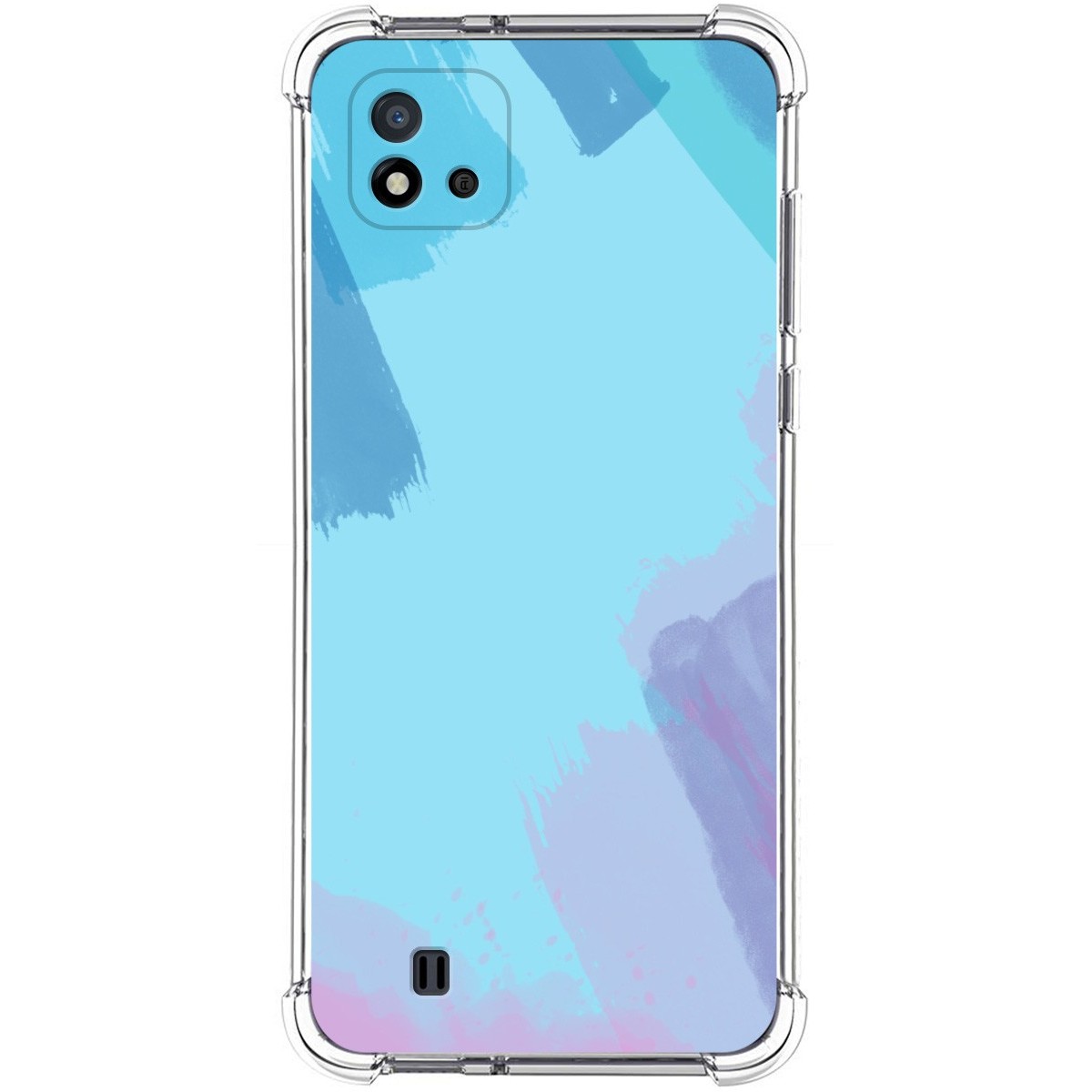 Funda Silicona Antigolpes para Realme C11 2021 diseño Acuarela 10 Dibujos