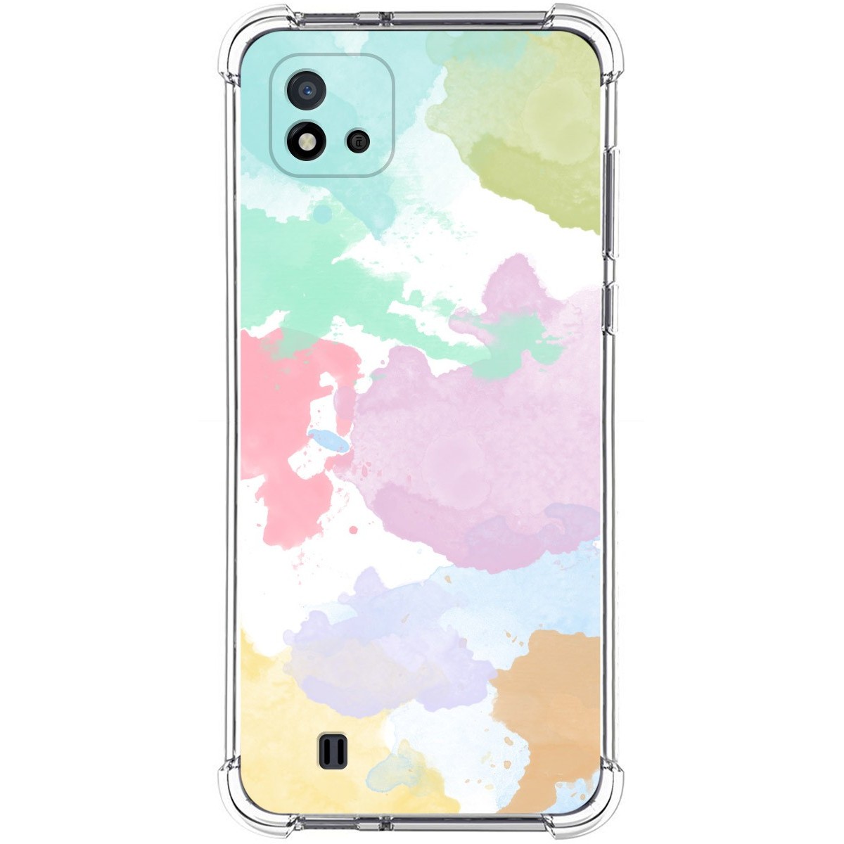 Funda Silicona Antigolpes para Realme C11 2021 diseño Acuarela 11 Dibujos