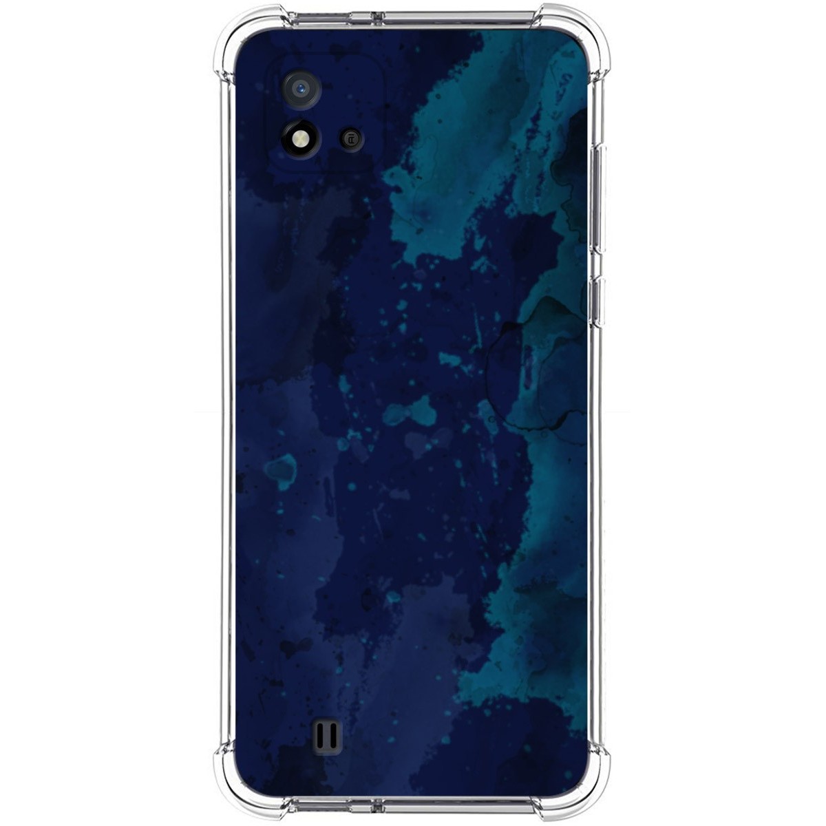 Funda Silicona Antigolpes para Realme C11 2021 diseño Acuarela 13 Dibujos