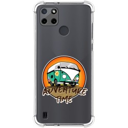 Funda Silicona Antigolpes para Realme C21Y / C25Y diseño Adventure Time Dibujos