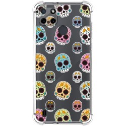 Funda Silicona Antigolpes para Realme C21Y / C25Y diseño Catrina Dibujos