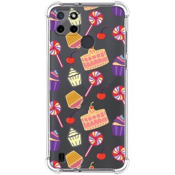 Funda Silicona Antigolpes para Realme C21Y / C25Y diseño Dulces 01 Dibujos