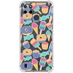 Funda Silicona Antigolpes para Realme C21Y / C25Y diseño Dulces 02 Dibujos