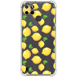 Funda Silicona Antigolpes para Realme C21Y / C25Y diseño Limones Dibujos