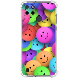 Funda Silicona Antigolpes para Realme C21Y / C25Y diseño Smile Dibujos