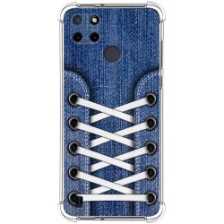 Funda Silicona Antigolpes para Realme C21Y / C25Y diseño Zapatillas 01 Dibujos