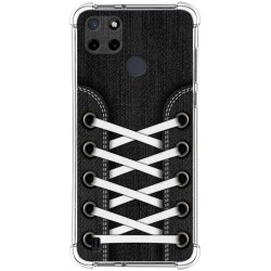 Funda Silicona Antigolpes para Realme C21Y / C25Y diseño Zapatillas 02 Dibujos