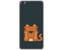 Funda Gel Tpu para Hisense L695 Diseño Tigre Dibujos