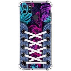 Funda Silicona Antigolpes para Realme C21Y / C25Y diseño Zapatillas 07 Dibujos