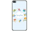 Funda Gel Tpu para Hisense L695 Diseño Spring Birds Dibujos