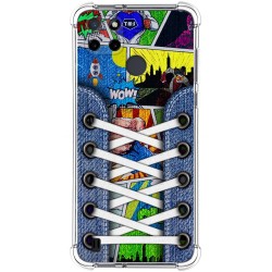Funda Silicona Antigolpes para Realme C21Y / C25Y diseño Zapatillas 14 Dibujos