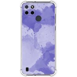 Funda Silicona Antigolpes para Realme C21Y / C25Y diseño Acuarela 01 Dibujos