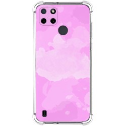 Funda Silicona Antigolpes para Realme C21Y / C25Y diseño Acuarela 04 Dibujos