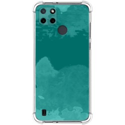 Funda Silicona Antigolpes para Realme C21Y / C25Y diseño Acuarela 06 Dibujos