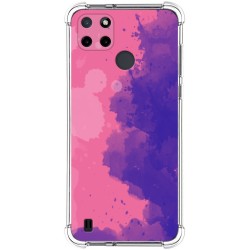 Funda Silicona Antigolpes para Realme C21Y / C25Y diseño Acuarela 07 Dibujos