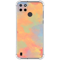 Funda Silicona Antigolpes para Realme C21Y / C25Y diseño Acuarela 08 Dibujos