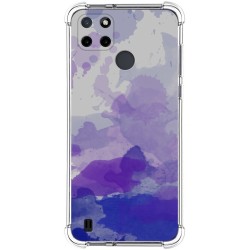 Funda Silicona Antigolpes para Realme C21Y / C25Y diseño Acuarela 09 Dibujos