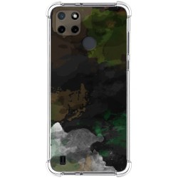 Funda Silicona Antigolpes para Realme C21Y / C25Y diseño Acuarela 12 Dibujos