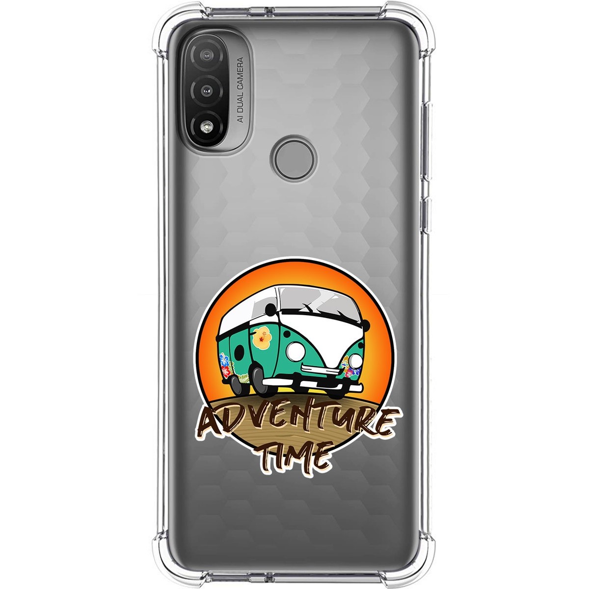 Funda Silicona Antigolpes para Motorola Moto E20 diseño Adventure Time Dibujos