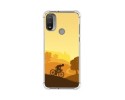 Funda Silicona Antigolpes para Motorola Moto E20 diseño Ciclista Dibujos