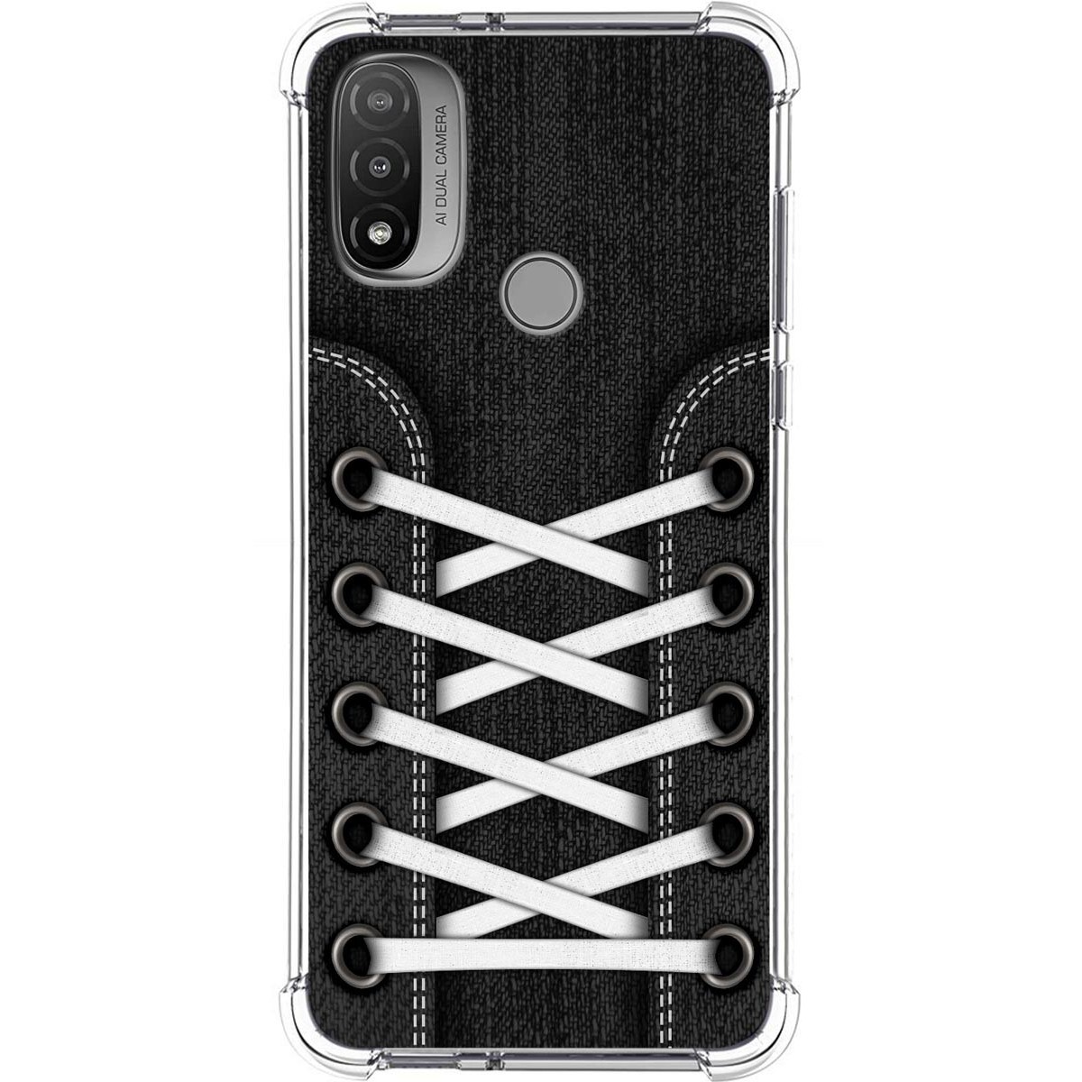 Funda Silicona Antigolpes para Motorola Moto E20 diseño Zapatillas 02 Dibujos