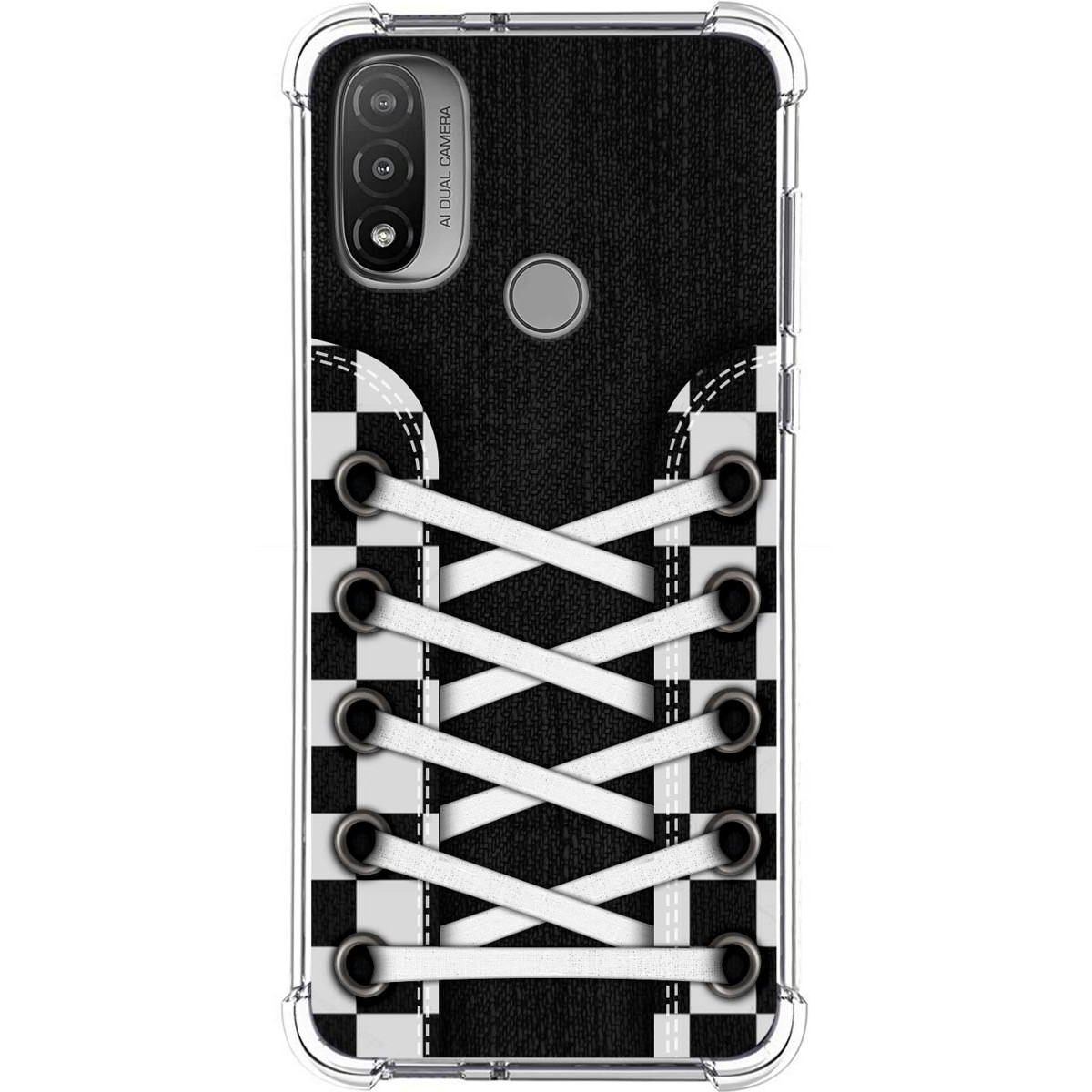 Funda Silicona Antigolpes para Motorola Moto E20 diseño Zapatillas 03 Dibujos