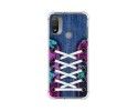 Funda Silicona Antigolpes para Motorola Moto E20 diseño Zapatillas 06 Dibujos