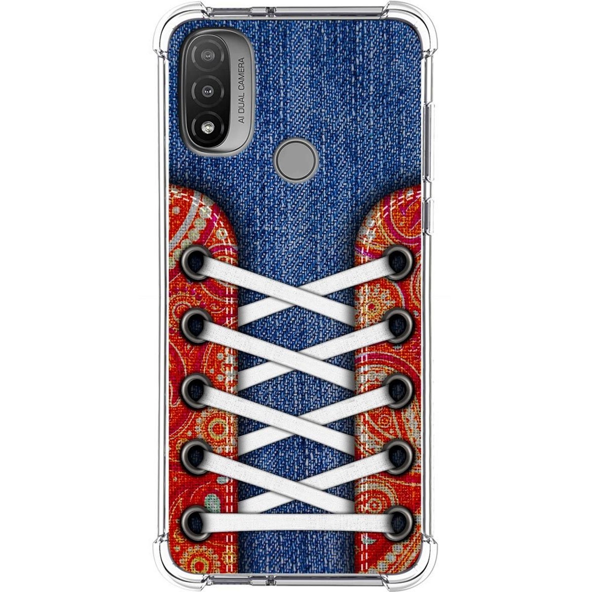 Funda Silicona Antigolpes para Motorola Moto E20 diseño Zapatillas 11 Dibujos