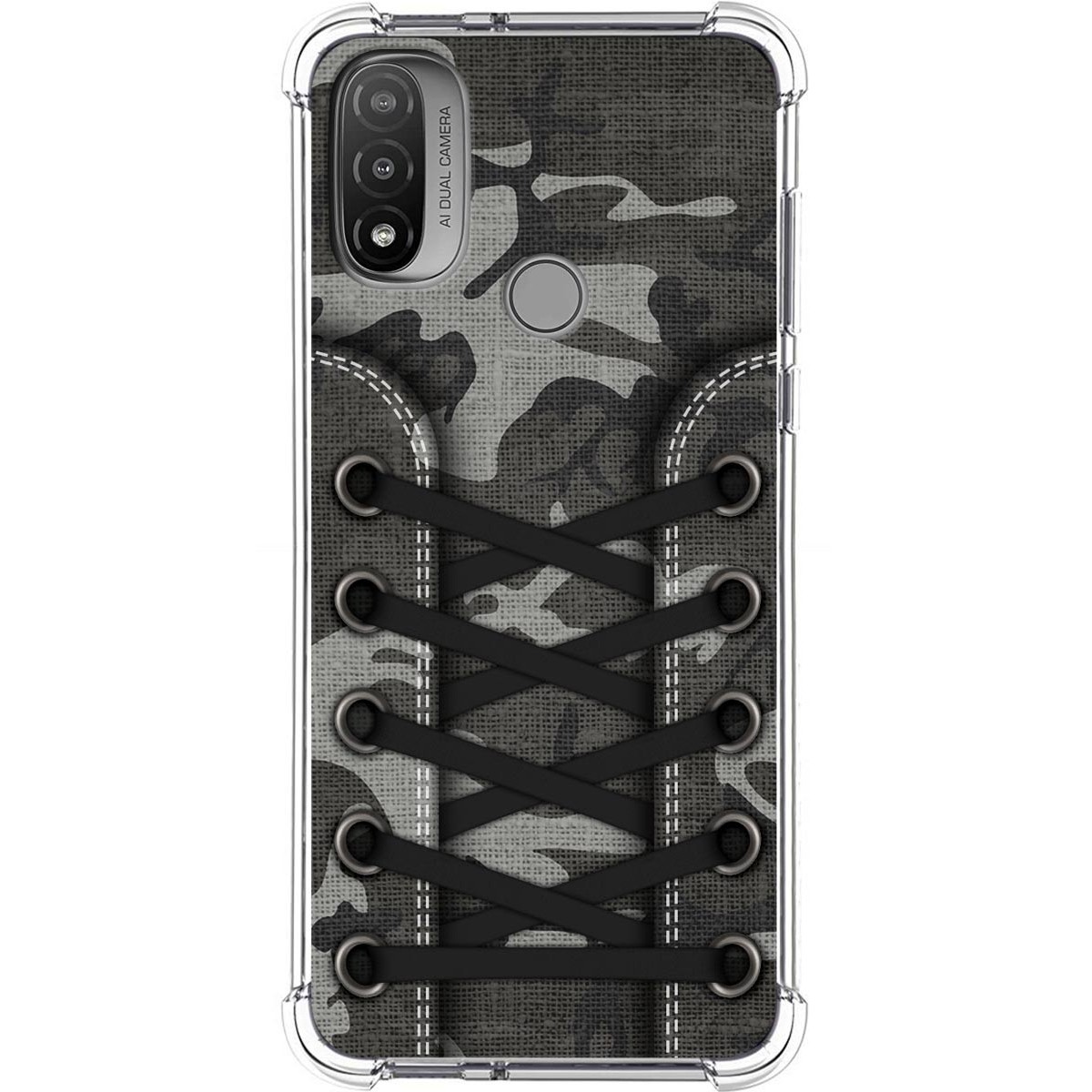 Funda Silicona Antigolpes para Motorola Moto E20 diseño Zapatillas 15 Dibujos