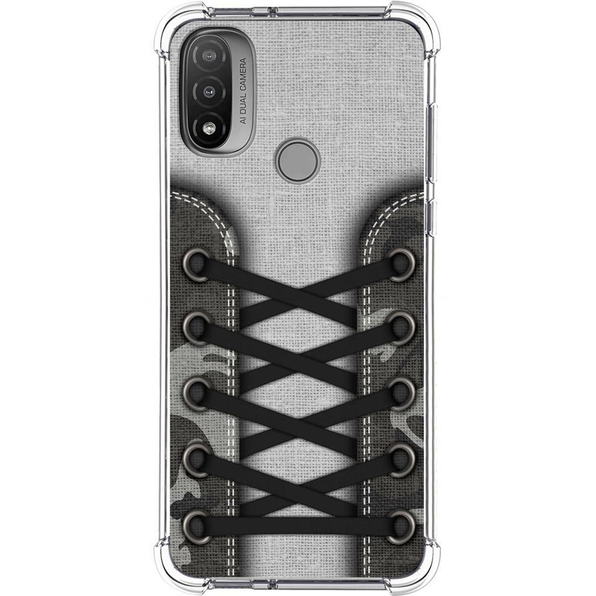 Funda Silicona Antigolpes para Motorola Moto E20 diseño Zapatillas 16 Dibujos