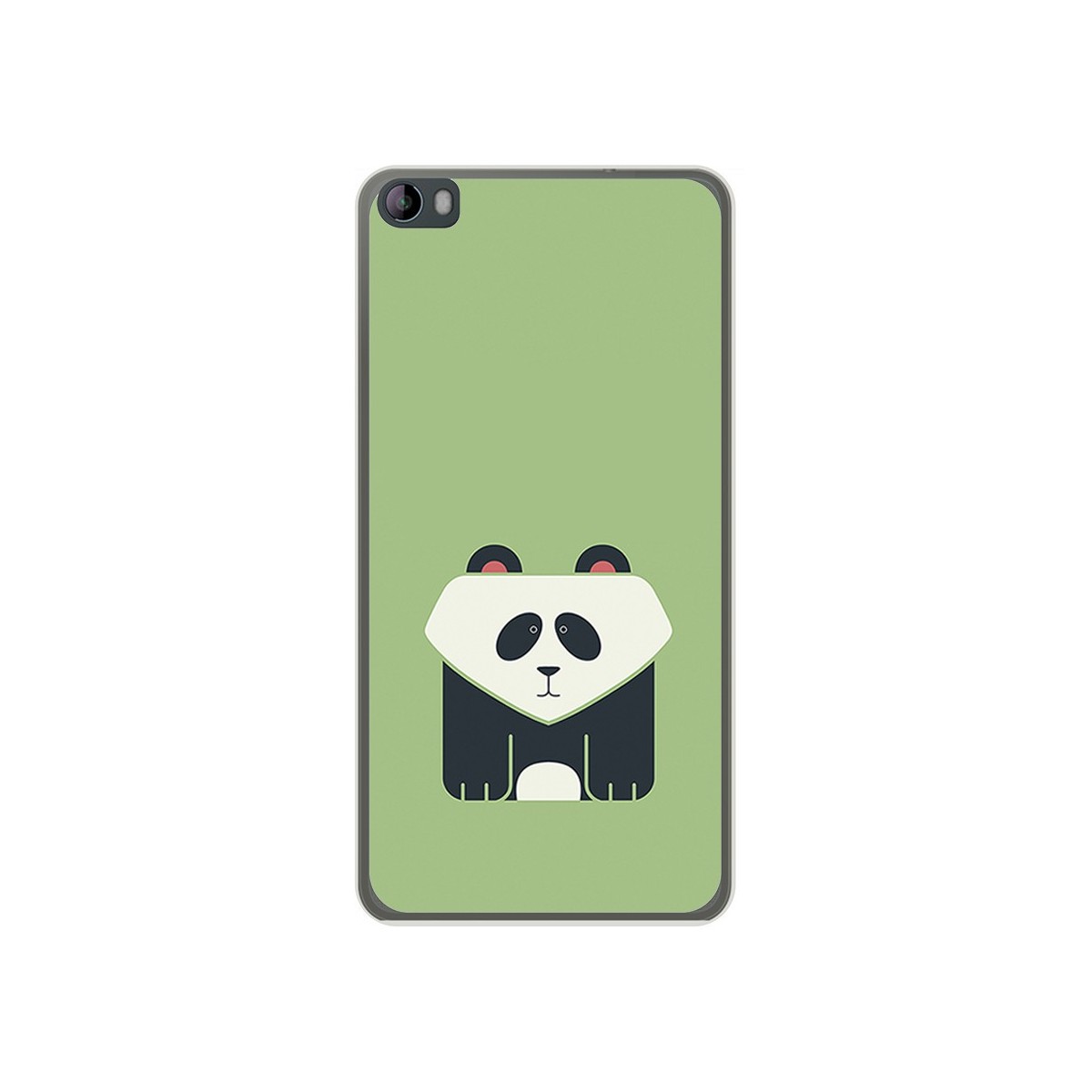 Funda Gel Tpu para Hisense L695 Diseño Panda Dibujos