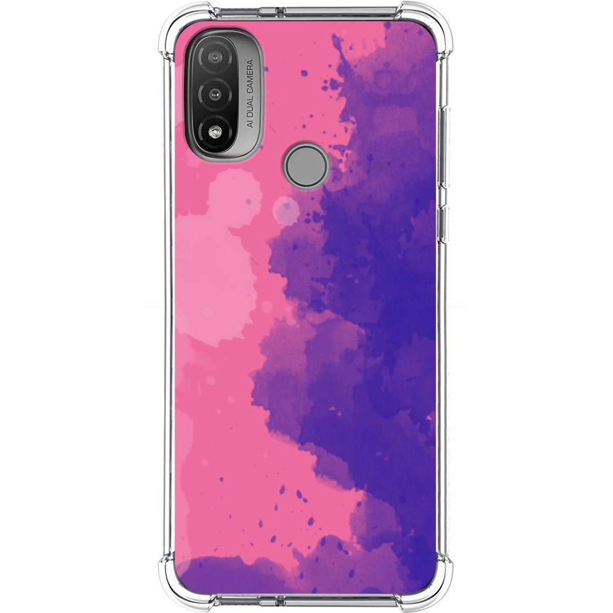 Funda Silicona Antigolpes para Motorola Moto E20 diseño Acuarela 07 Dibujos