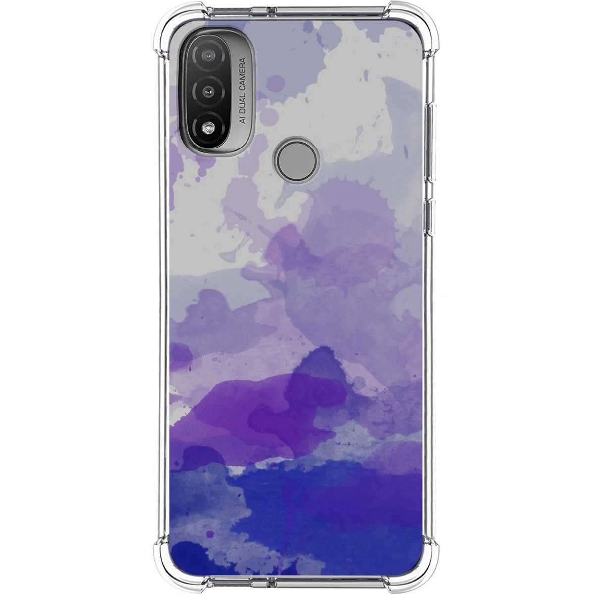 Funda Silicona Antigolpes para Motorola Moto E20 diseño Acuarela 09 Dibujos