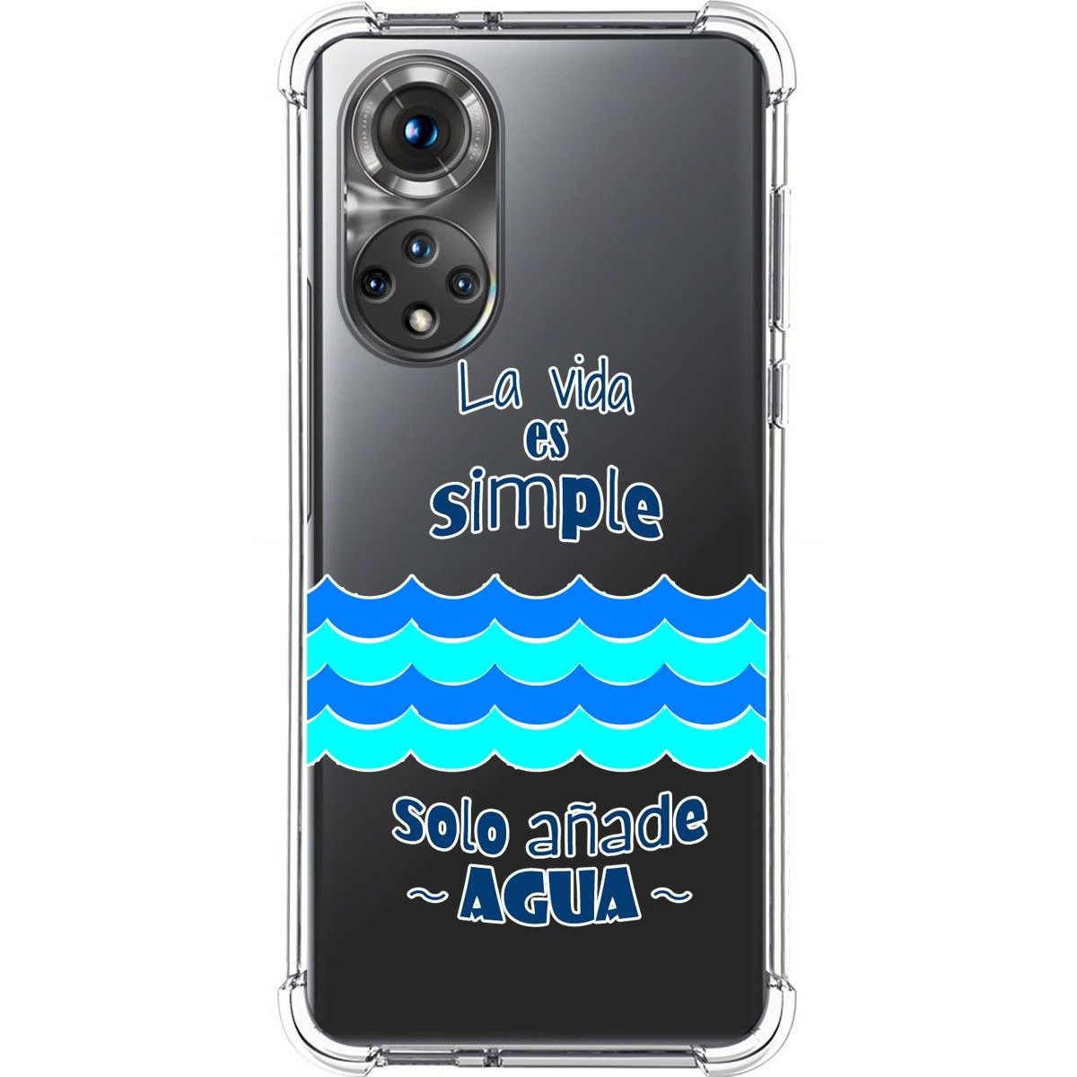 Funda Silicona Antigolpes para Huawei Nova 9 / Honor 50 5G diseño Agua Dibujos
