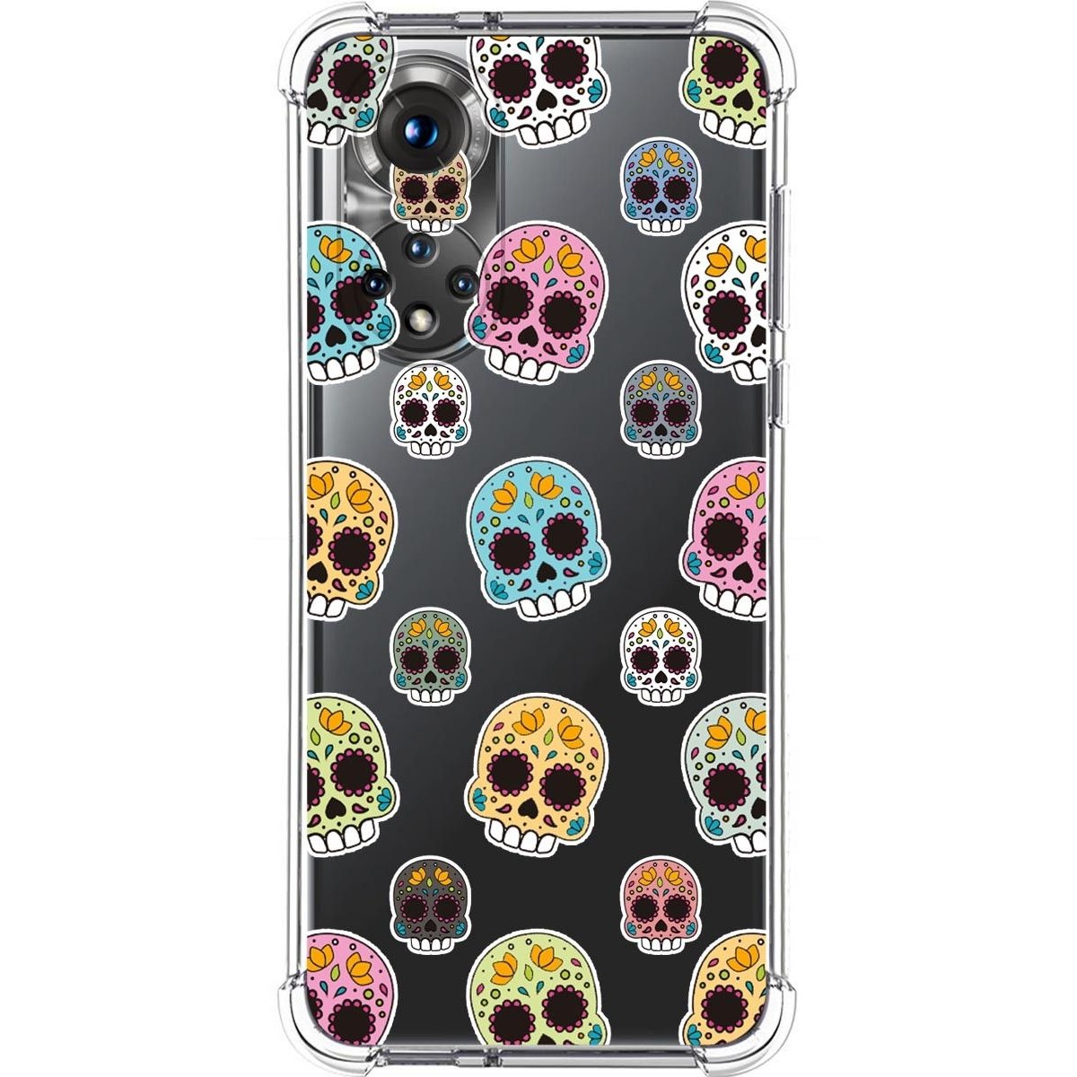 Funda Silicona Antigolpes para Huawei Nova 9 / Honor 50 5G diseño Catrina Dibujos