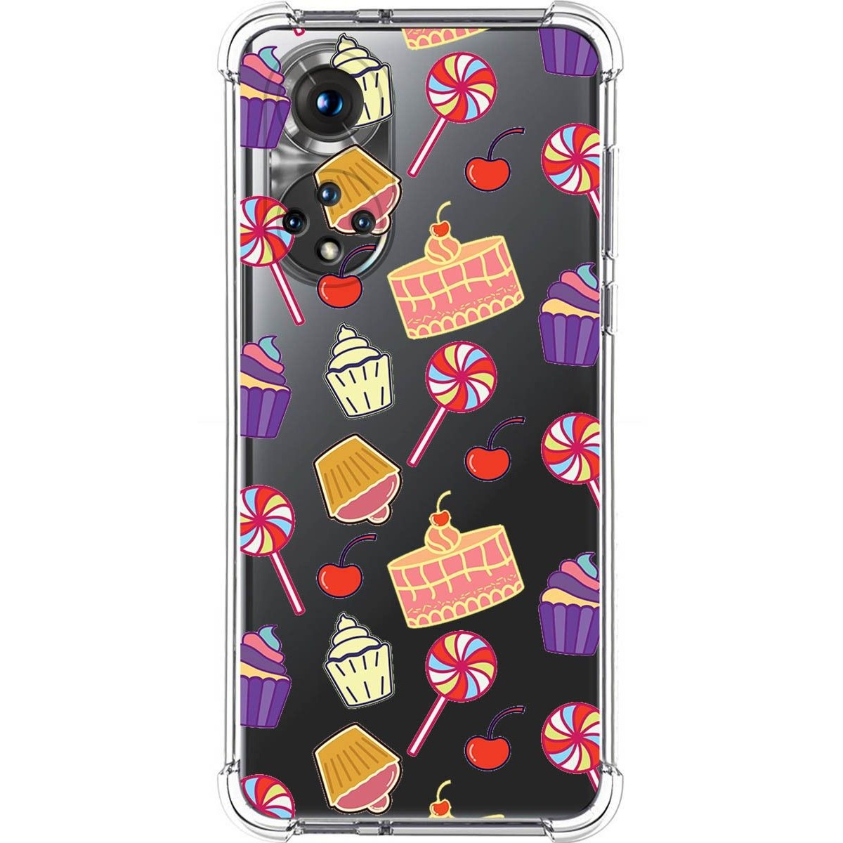 Funda Silicona Antigolpes para Huawei Nova 9 / Honor 50 5G diseño Dulces 01 Dibujos