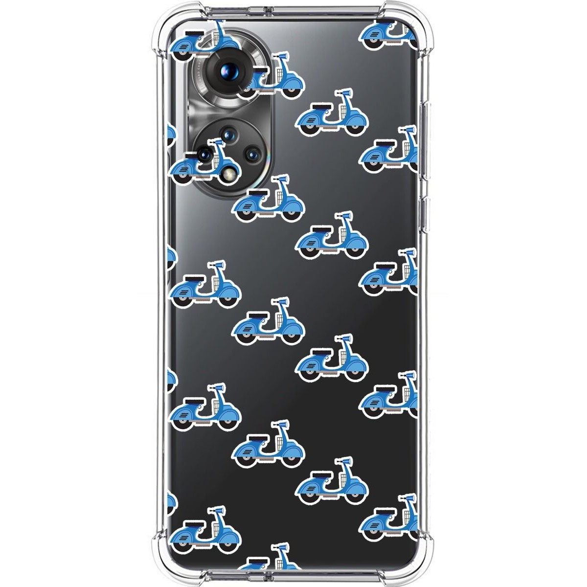 Funda Silicona Antigolpes para Huawei Nova 9 / Honor 50 5G diseño Scooter Dibujos