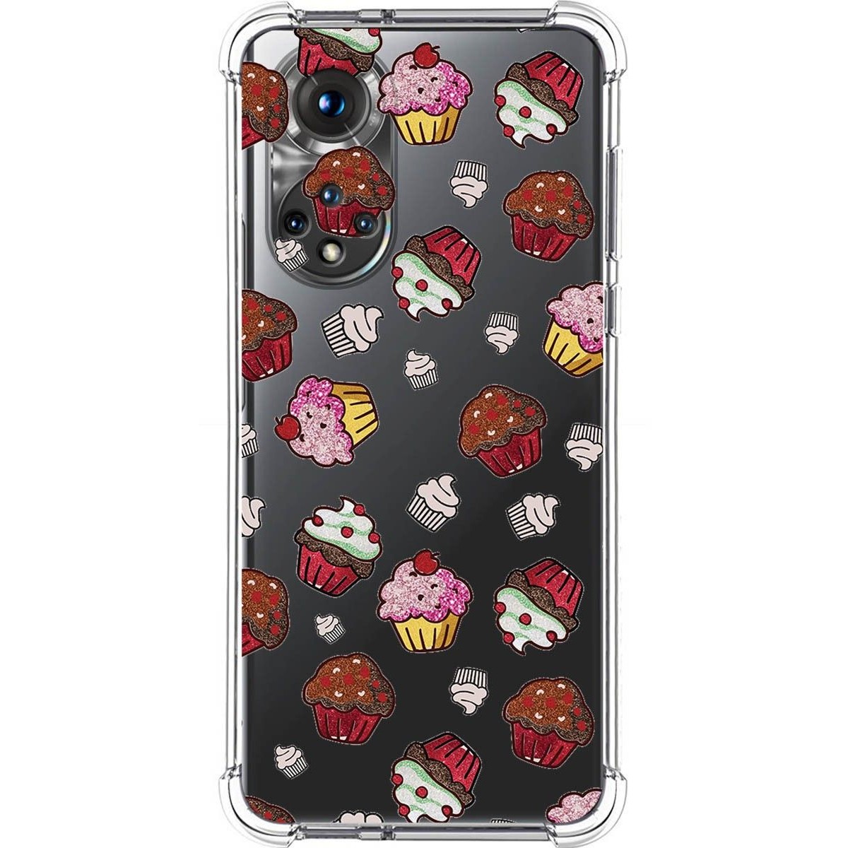 Funda Silicona Antigolpes para Huawei Nova 9 / Honor 50 5G diseño Muffins Dibujos