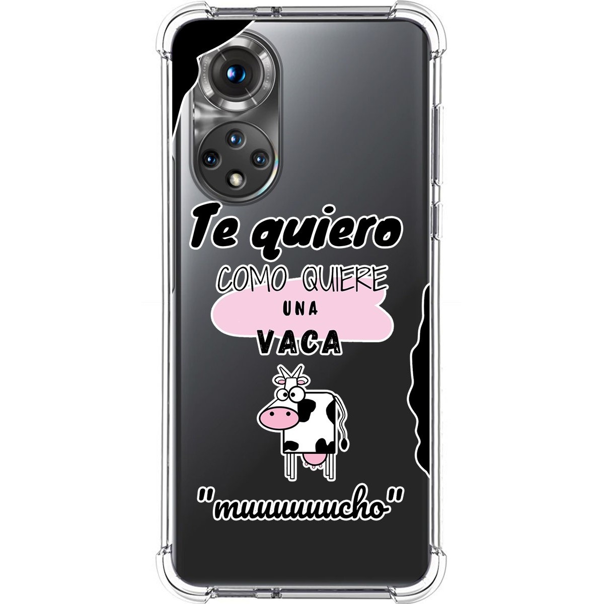 Funda Silicona Antigolpes para Huawei Nova 9 / Honor 50 5G diseño Vaca Dibujos