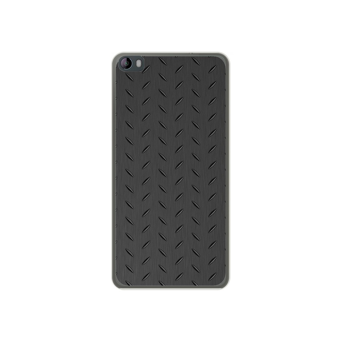 Funda Gel Tpu para Hisense L695 Diseño Metal Dibujos
