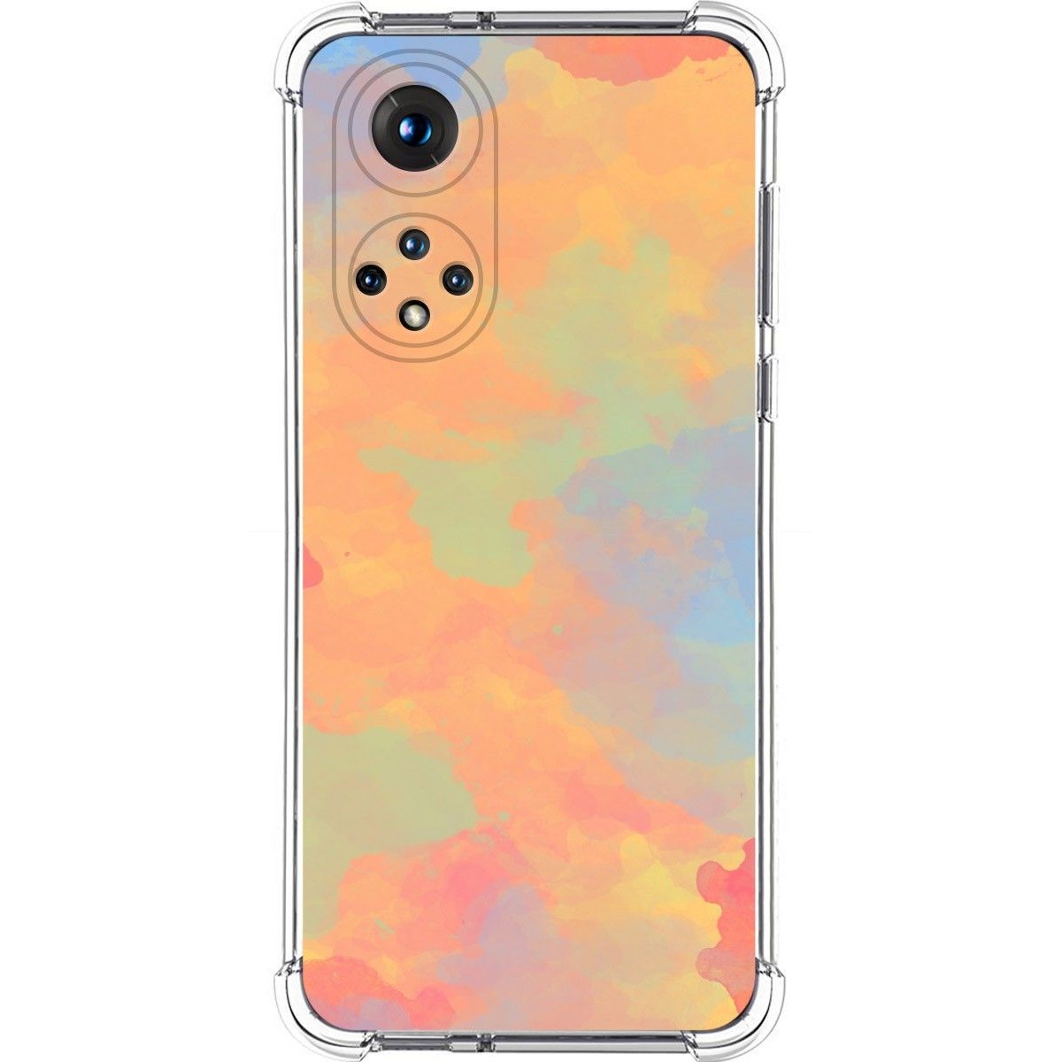 Funda Silicona Antigolpes para Huawei Nova 9 / Honor 50 5G diseño Acuarela 08 Dibujos
