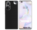 Pegatina Vinilo Autoadhesiva Textura Carbono para Huawei Honor 50 Pro 5G