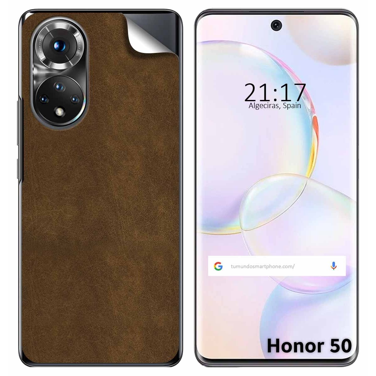 Pegatina Vinilo Autoadhesiva Textura Piel para Huawei Nova 9 / Honor 50 5G