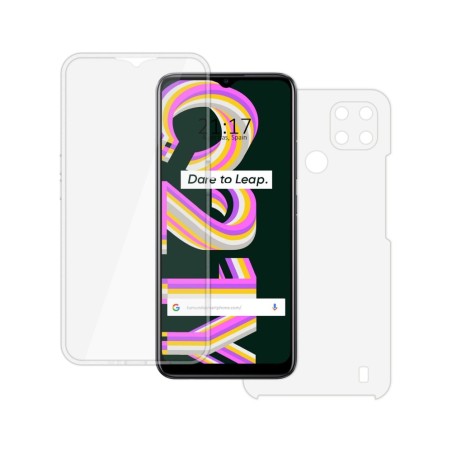 Funda Doble Transparente Pc + Tpu Full Body 360 para Realme C21Y / C25Y