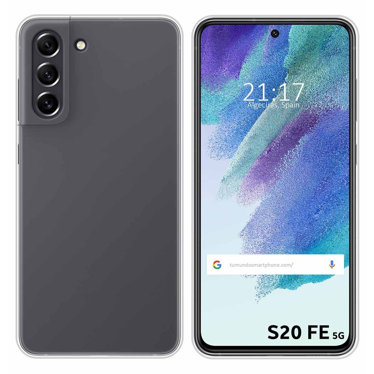 Funda Silicona Gel TPU Transparente para Samsung Galaxy S21 FE 5G