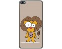 Funda Gel Tpu para Hisense L695 Diseño Leon Dibujos