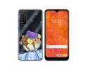 Funda Silicona Transparente para TCL 205 diseño Cabra Dibujos