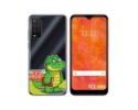 Funda Silicona Transparente para TCL 205 diseño Coco Dibujos