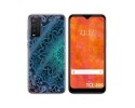 Funda Silicona Transparente para TCL 205 diseño Mandala Dibujos